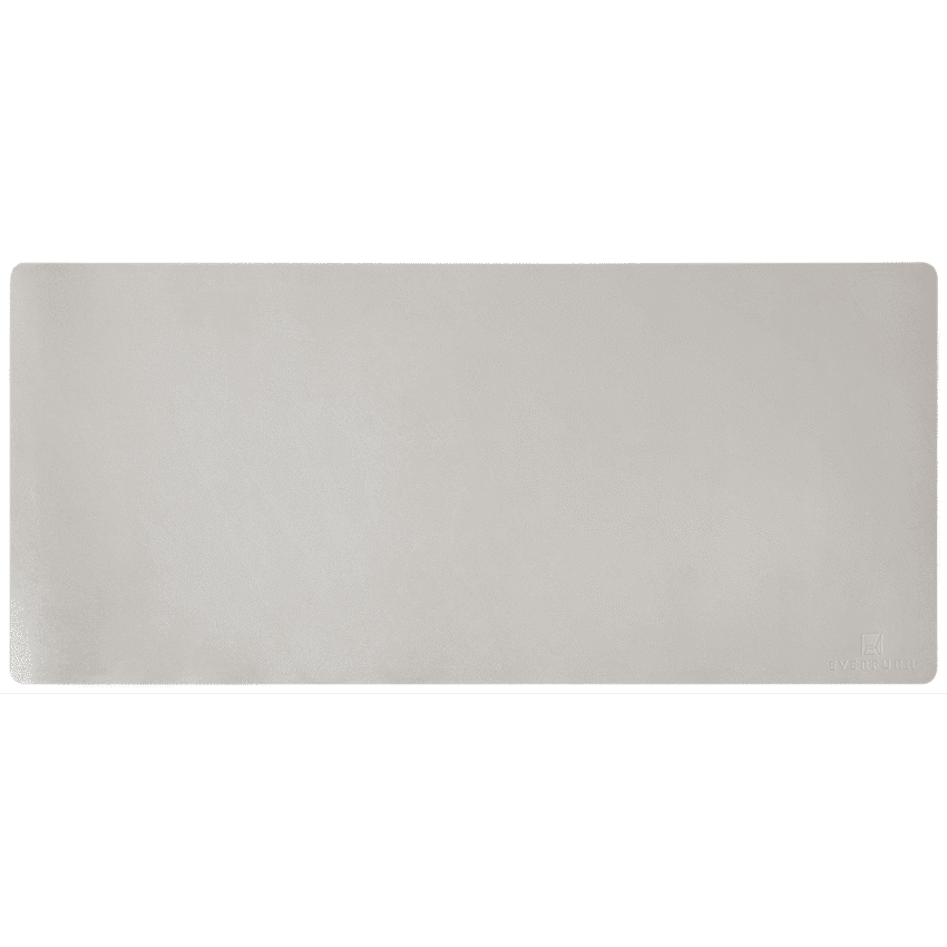 Everfurn Prime Faux Leather Desk Mat - Nude