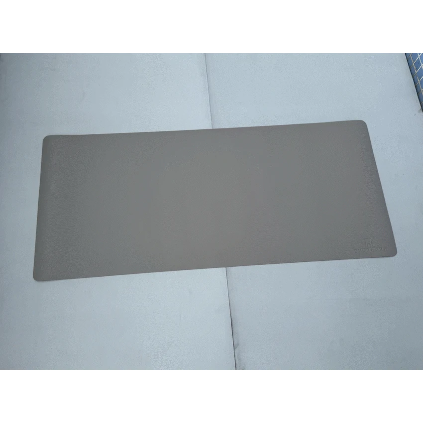 Everfurn Prime Faux Leather Desk Mat - Nude - Image 4