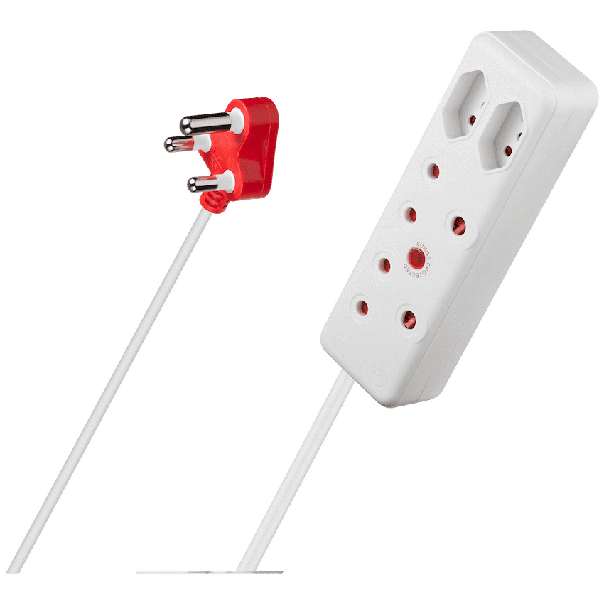 Ellies 4 Way Surge Extension Lead -10M - WT - Image 4