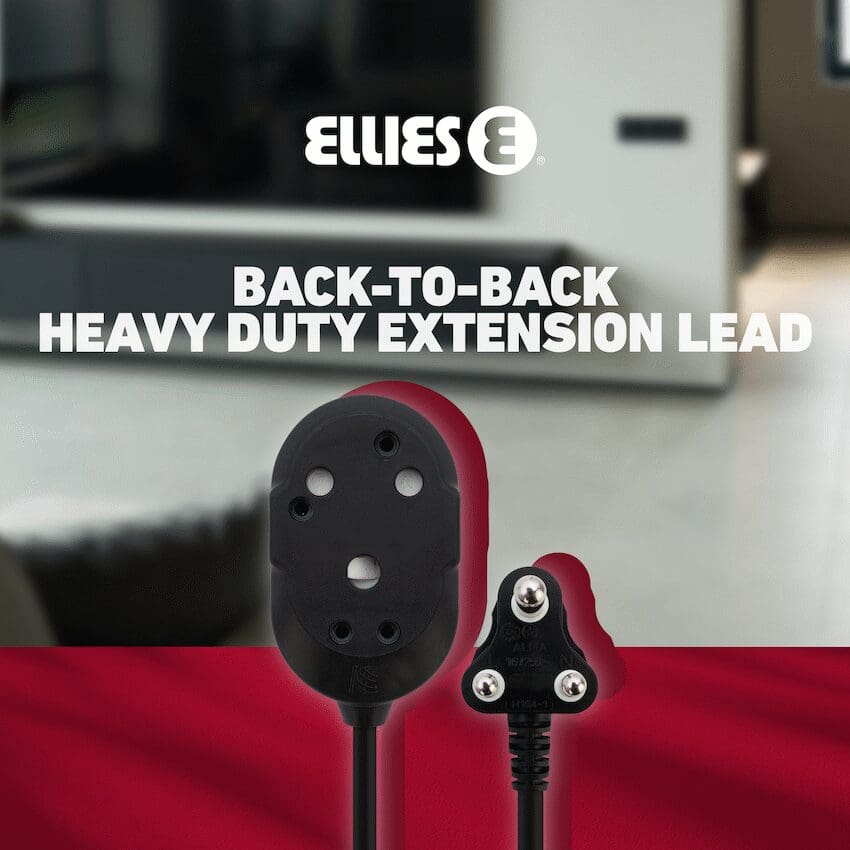 Ellies Side-by-Side Heavy-Duty Extension Lead - 20m - Image 6
