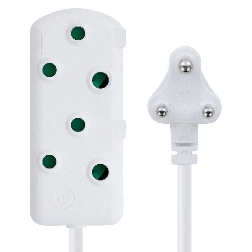 Ellies Side-by-Side Heavy-Duty Extension Lead - 5m - Image 4