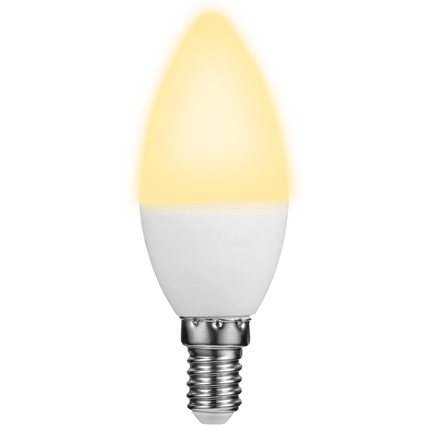 Ellies 5w C37 Residential Candle Stick Bulb E14 WW