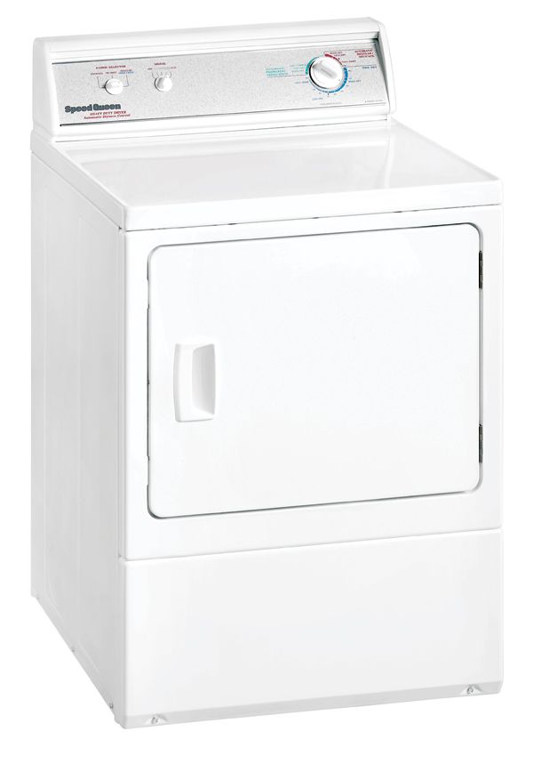 Speed Queen Standard Front Load Tumble Dryer, 8.2kg, Galvanised drum