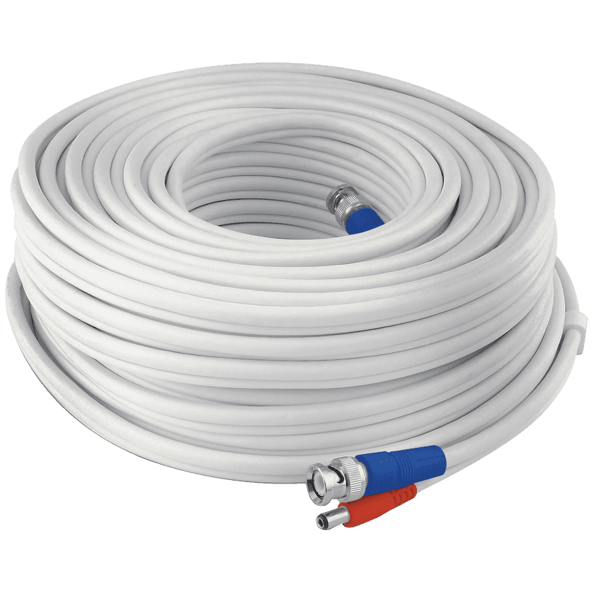 Patrol 30m Video and Power Extension Cable - White