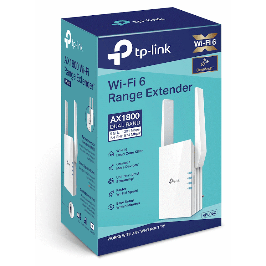 TP-Link RE605X AX1800 Wi-Fi 6 Range Extender - Image 2