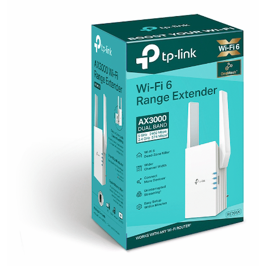 TP-Link RE705X AX1800 Wi-Fi 6 Range Extender - Image 4
