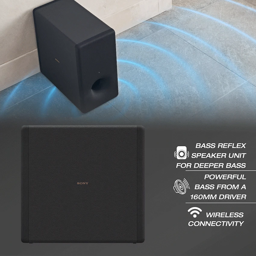 Sony SA-SW3 200w Wireless Subwoofer - Image 3