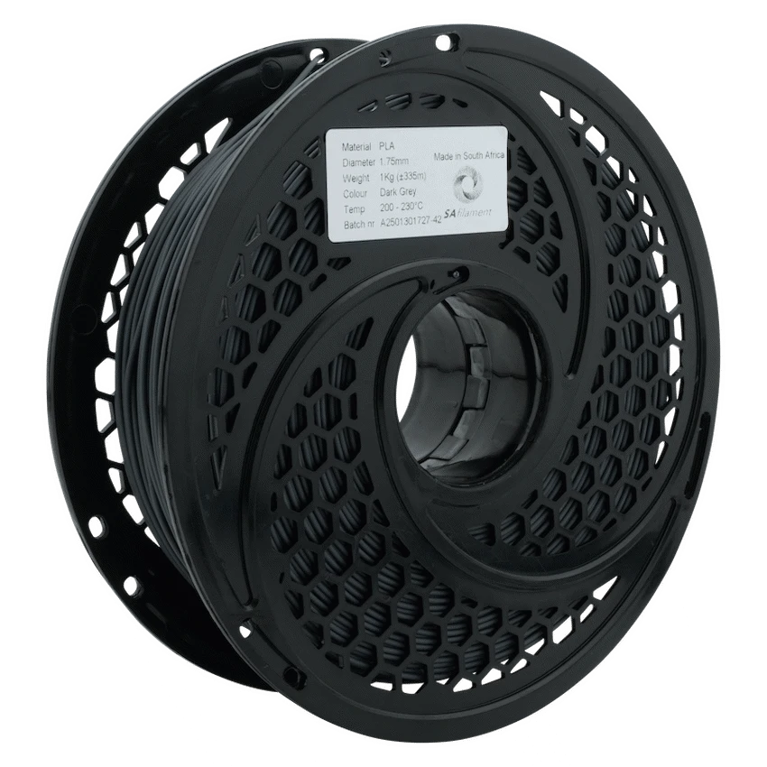 SA Filament ABS Premium Filament 1kg - Dark Grey - Image 4