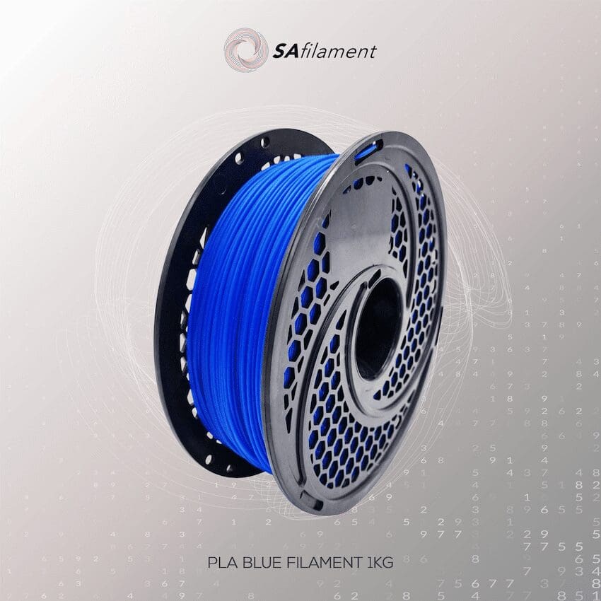SA Filament PLA Filament - Blue - 1kg, 1.75mm - Image 2