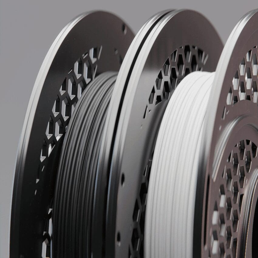 SA Filament 2x 350g PLA Black and White Twin Pack - Image 2