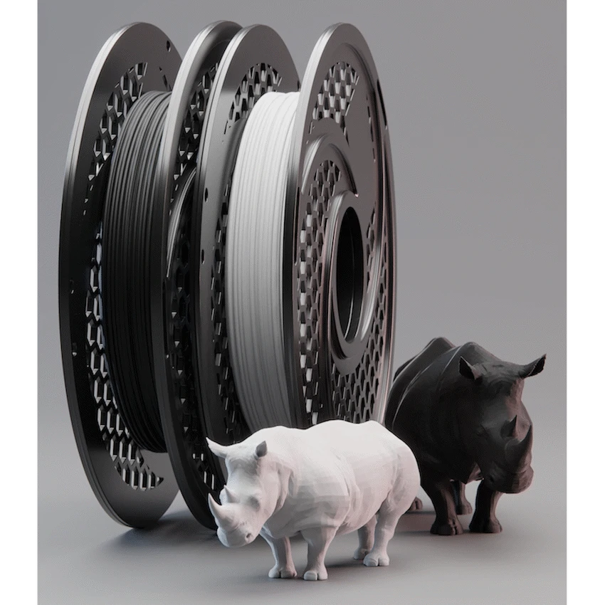 SA Filament 2x 350g PLA Black and White Twin Pack - Image 3
