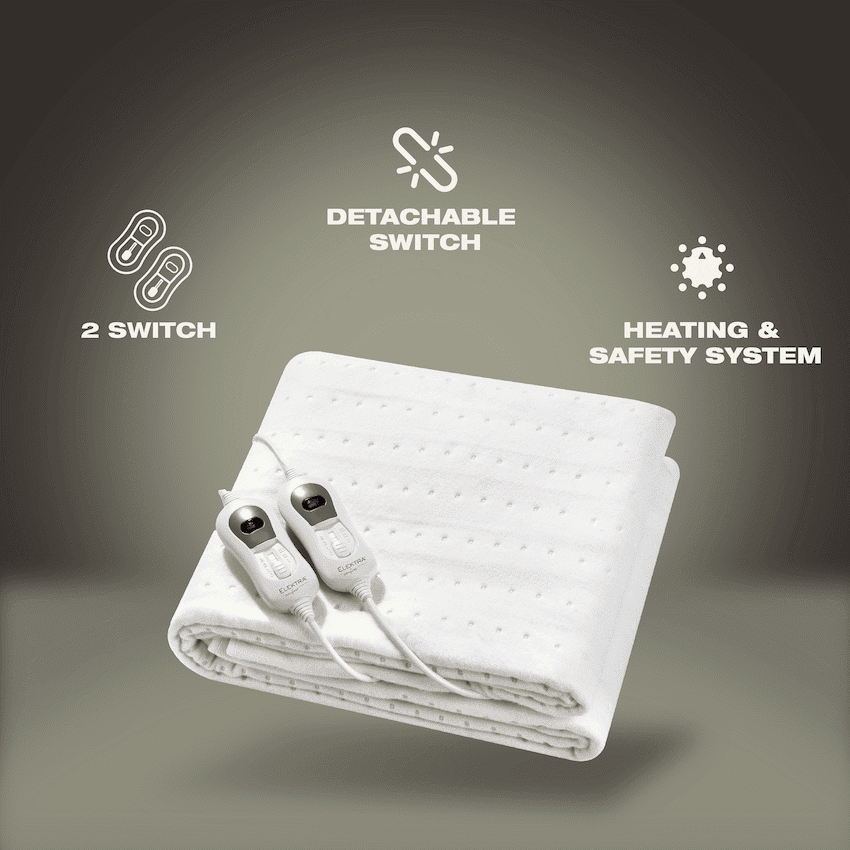 Elektra Comfort Electric Blanket - Queen - Standard - Image 4