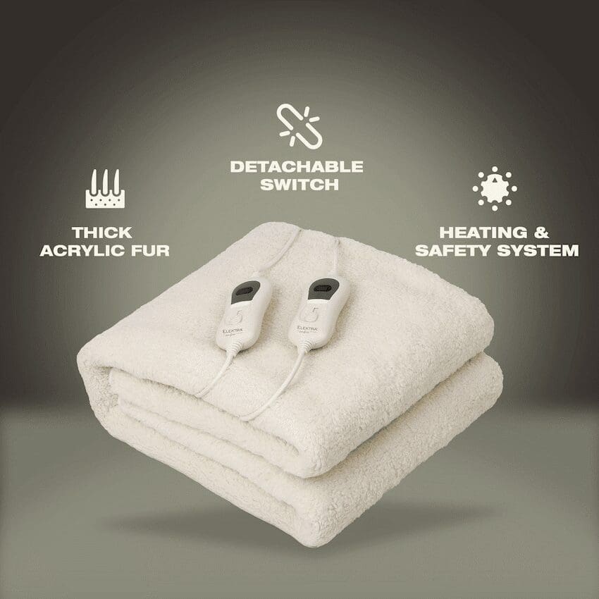 Elektra E/CMFRT Electric Blanket Double (A/FUR) - Image 4