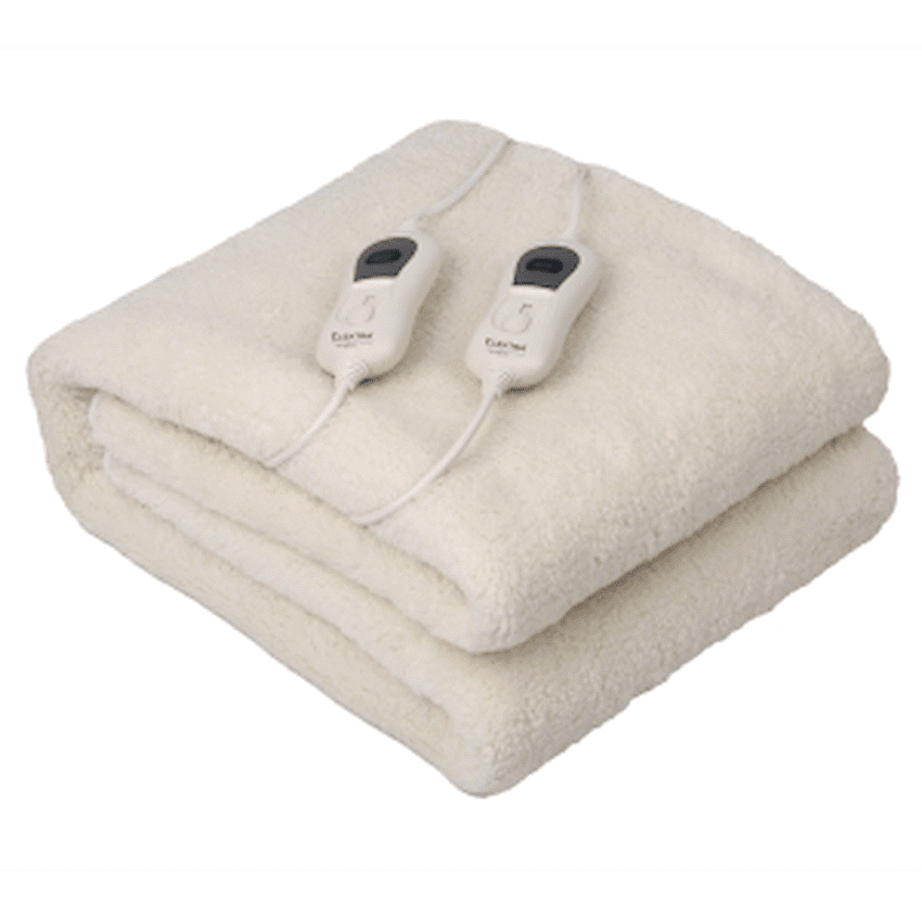 Elektra Comfort Electric Blanket - Queen - Fur