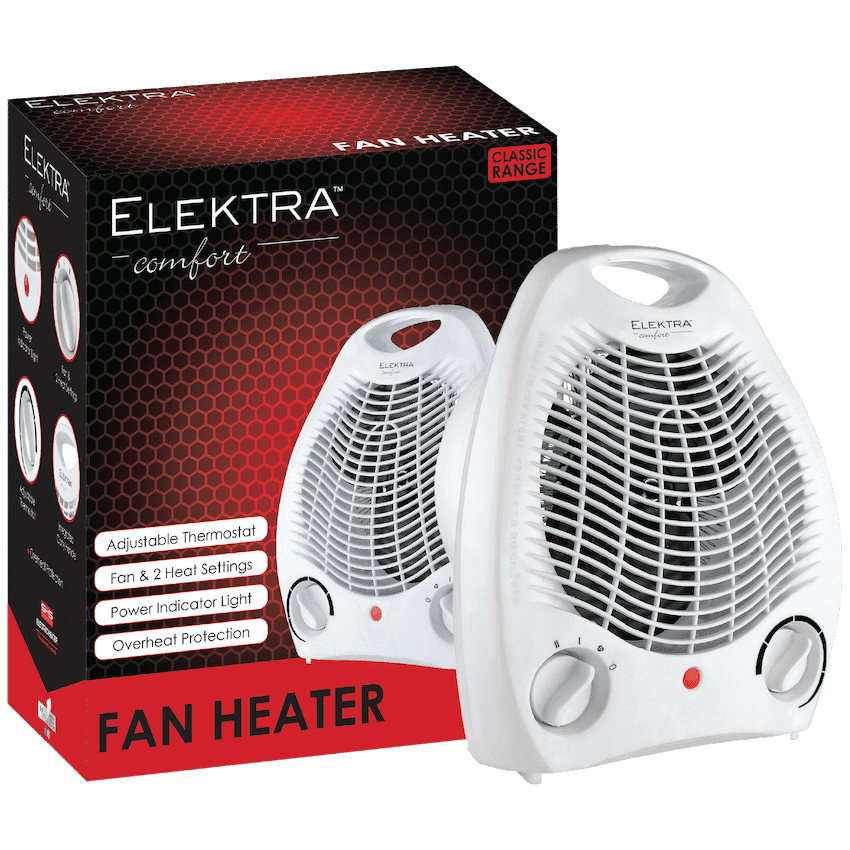 Elektra Comfort Classic Fan Heater - Image 4