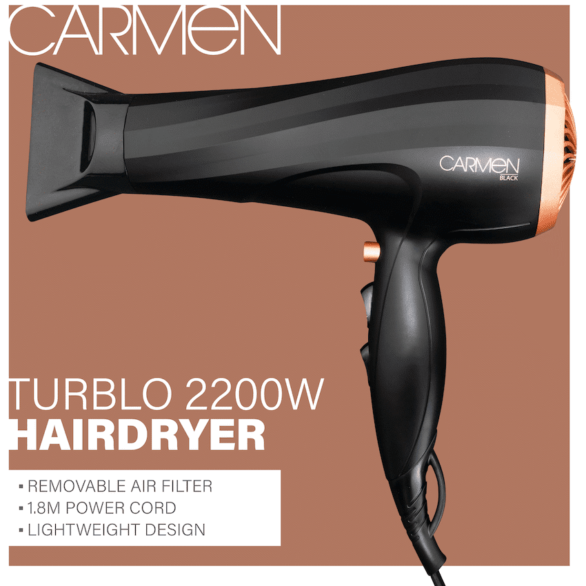 Carmen Turblo 2200w Hair Dryer - Image 4