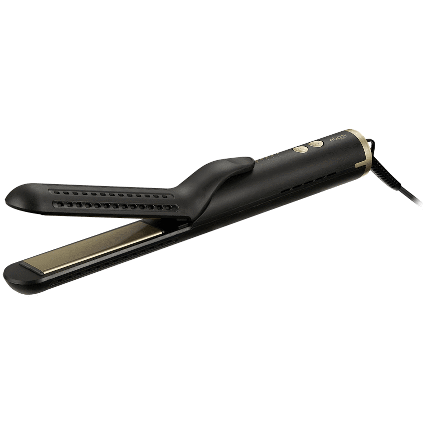 Carmen 2-in-1 Curler and Straightener - Ebony