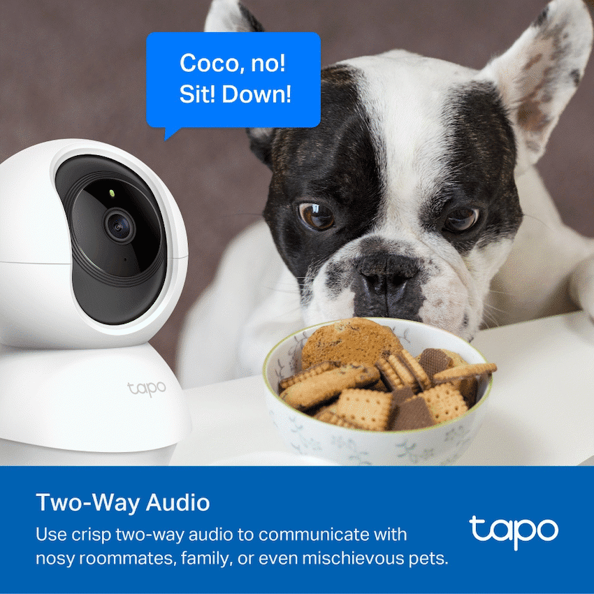 TP-Link Tapo C200P2 Pan/Tilt Home Security Wi-Fi Camera - Image 4