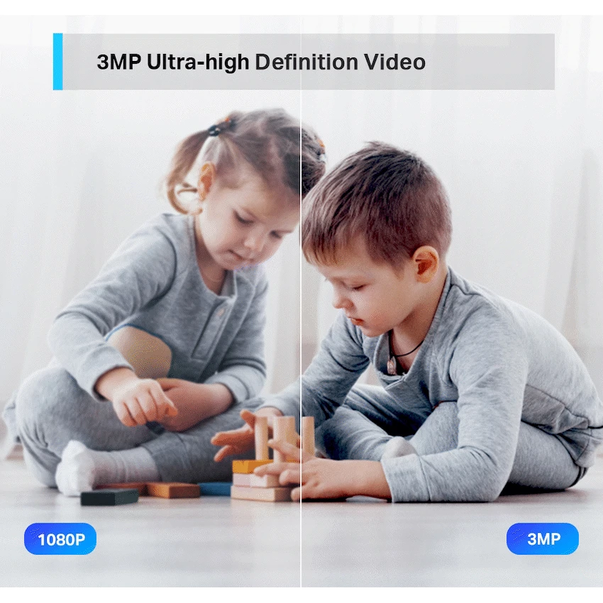 TP-Link Tapo C210 3MP Pan/Tilt Home Security Wi-Fi Camera - Image 2