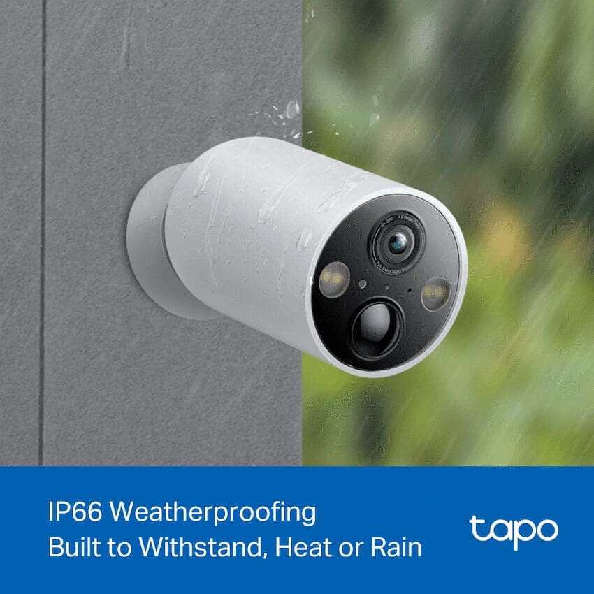 Tapo TP-Link Tapo C425 (2-Pack) 4MP 2K QHD Battery Wire-Free Outdoor Security Camera - Image 2