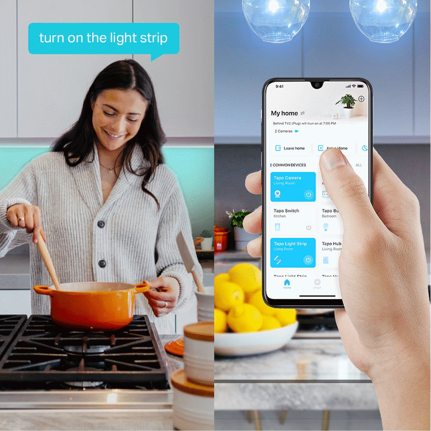 TP-Link Tapo L920-5 5m Smart Wi-Fi Light Strip - White - Image 4