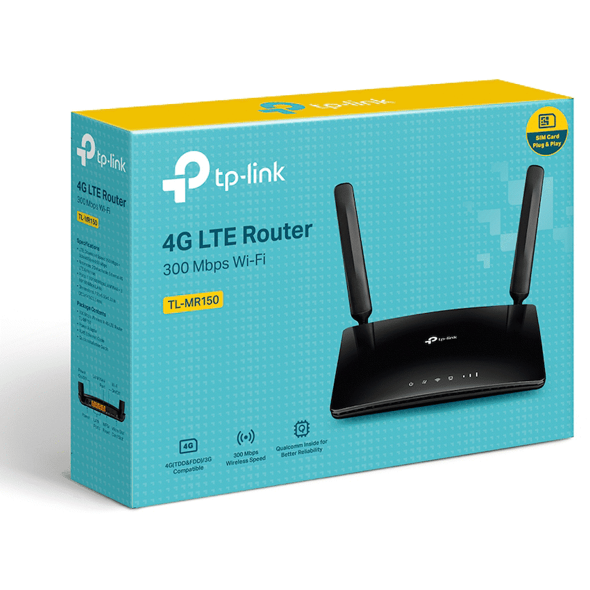 TP-Link TL-MR150 300Mbps Wireless N 4G LTE Router - Image 4