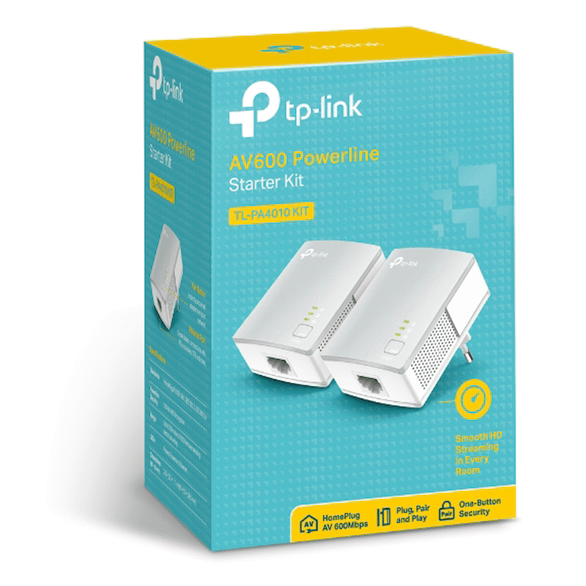 TP-Link PA4010-KIT AV500 Powerline Wi-Fi Kit - Image 3
