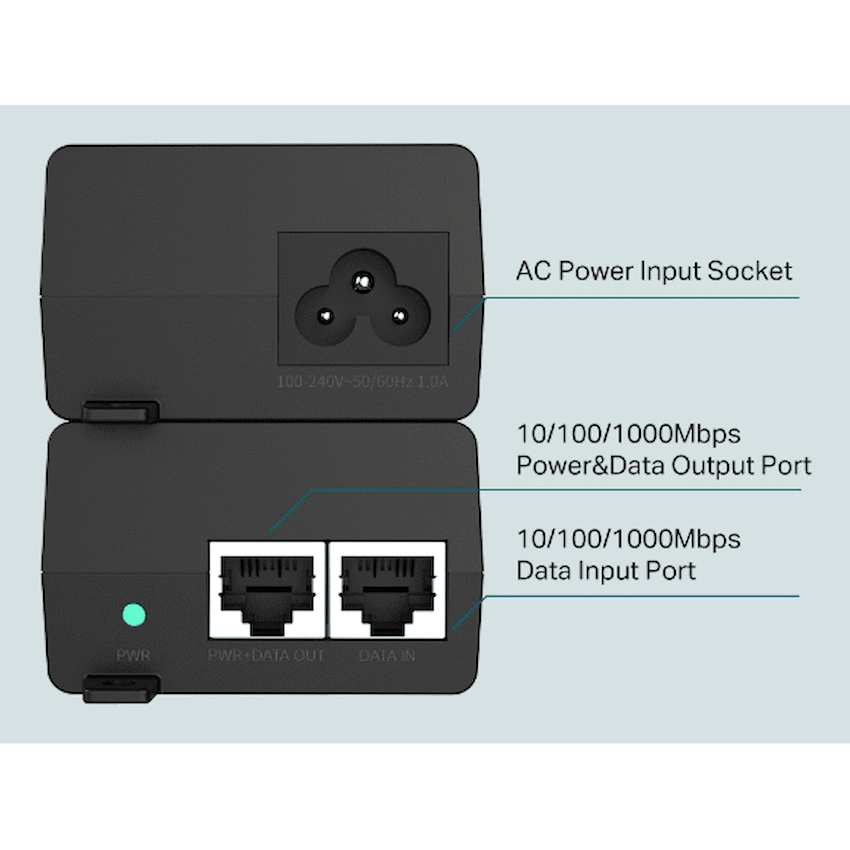 TP-Link TL-POE160S PoE+ Injector - Image 3