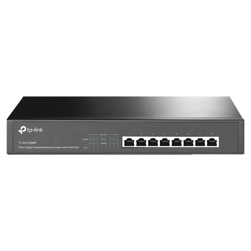 TP-Link TL-SG1008MP 8-Port Gigabit Desktop/Rackmount Switch with 8-Port PoE+ - Image 3