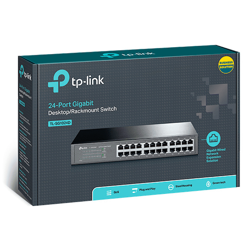 TP-Link TL-SG1024D 24-Port Gigabit Switch - Image 2