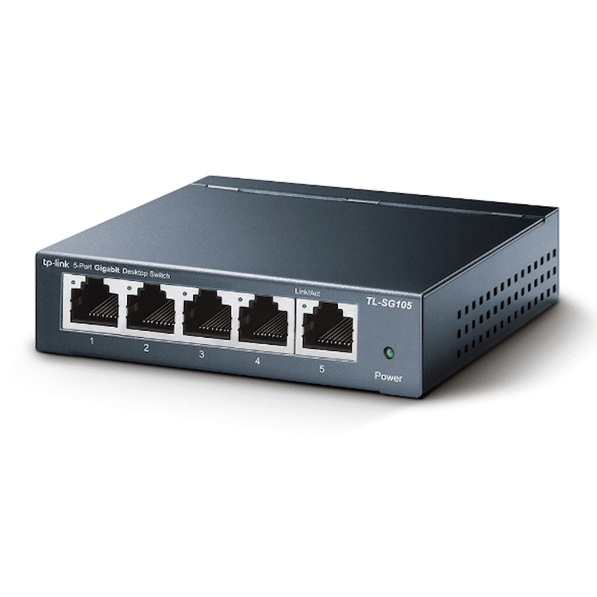 TP-Link TL-SG105 5-Port Gigabit Desktop Switch - Image 2