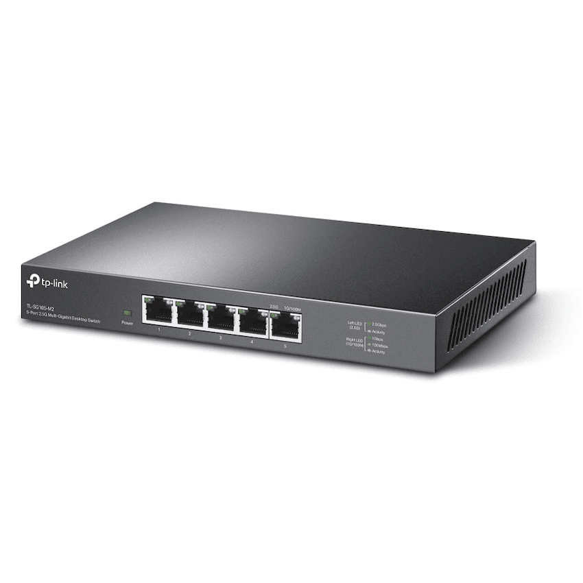 TP-Link TL-SG105-M2 5-Port 2.5G Multi-Gigabit Desktop Switch