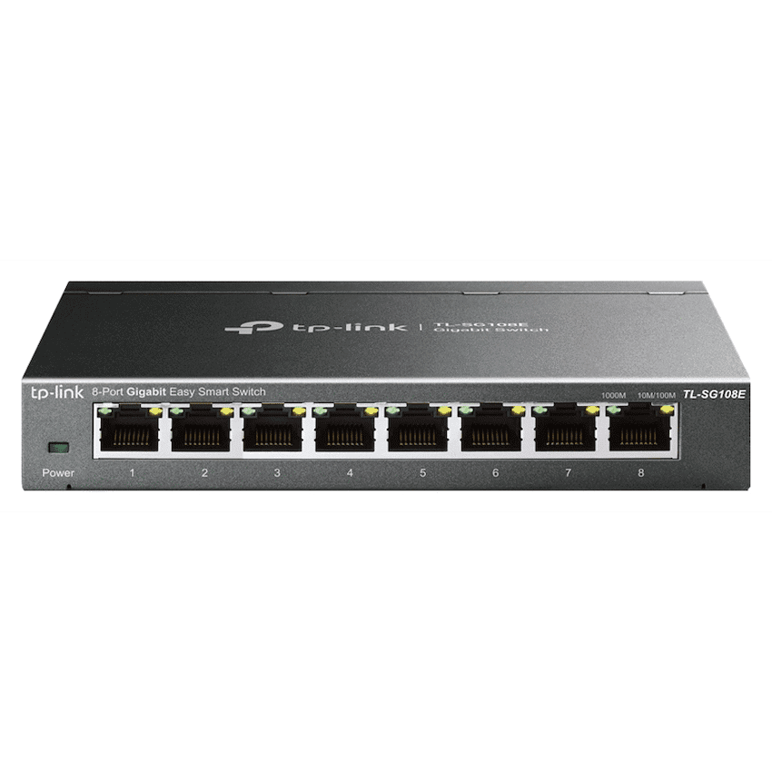 TP-Link TL-SG108E 8-Port Gigabit Easy Smart Switch