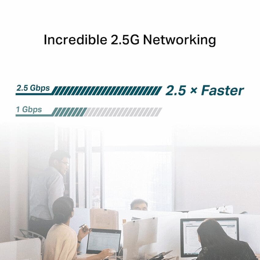 TP-LINK TX201 2.5 Gigabit PCIe Network Adapter - Image 2