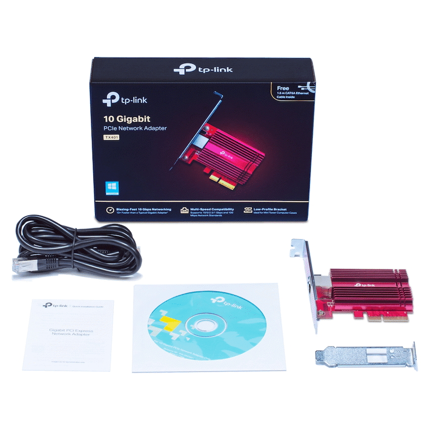 TP-Link TX401 10 Gigabit PCIe Network Adapter - Image 3