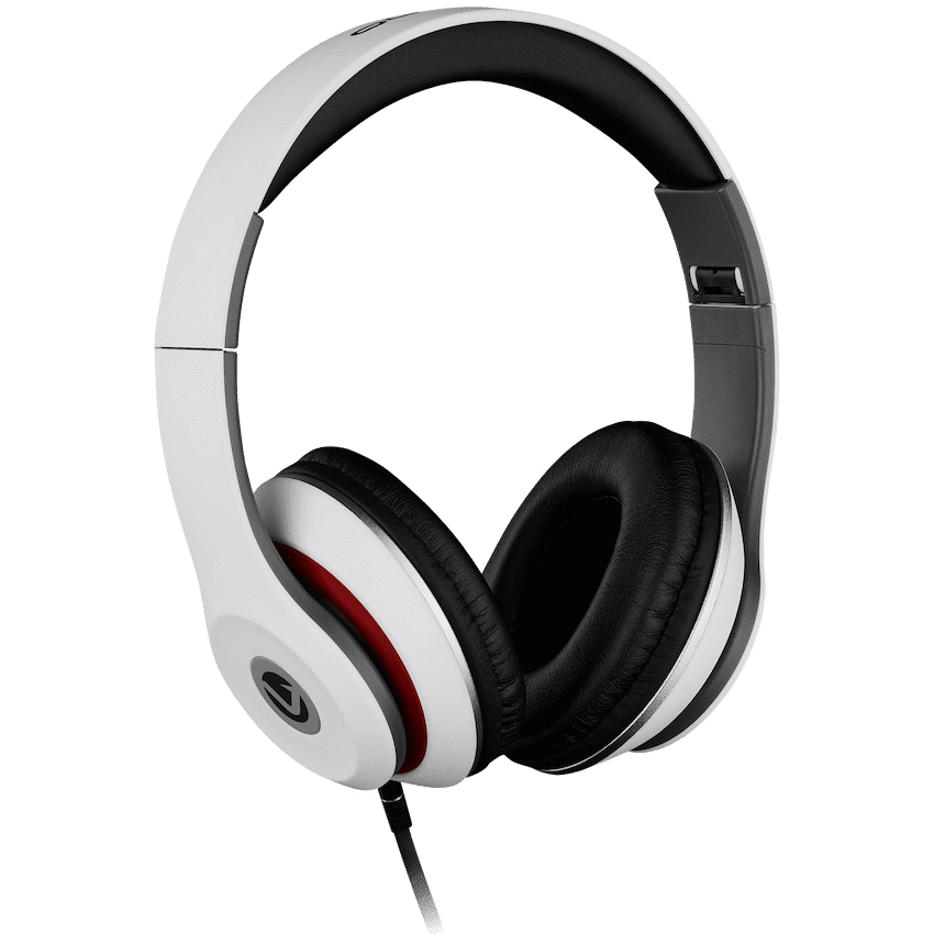 Volkano Falcon Series Headphones with Microphone - White - Image 2