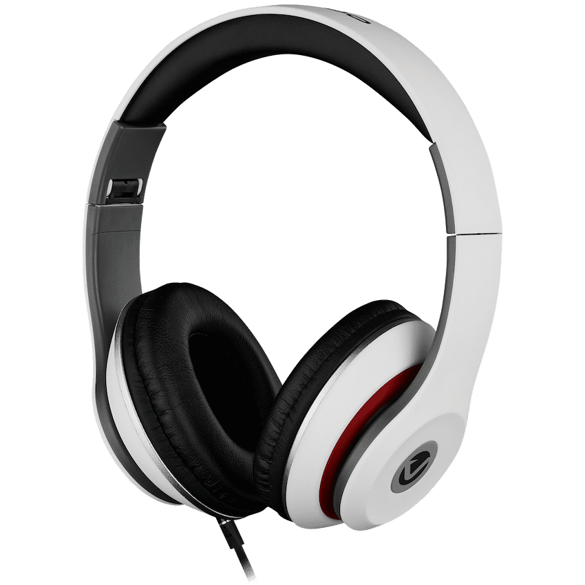 Volkano Falcon Series Headphones with Microphone - White - Image 3