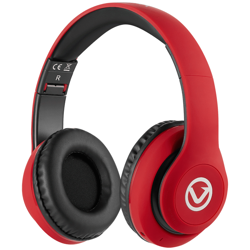 Volkano Impulse Series Bluetooth Headphones - Red - Image 2