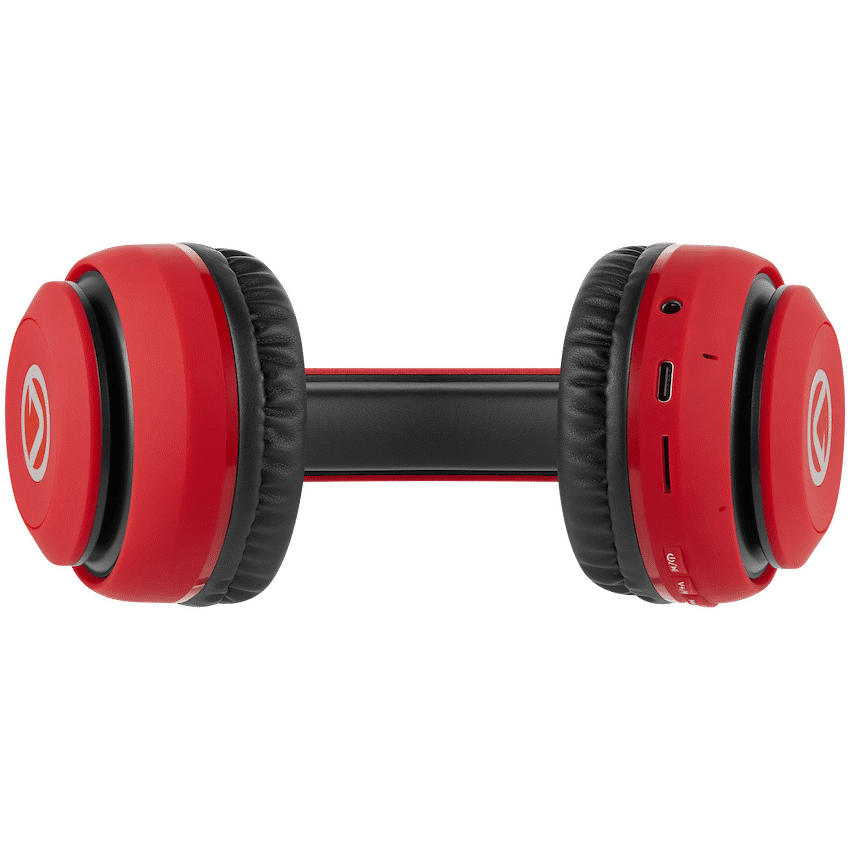 Volkano Impulse Series Bluetooth Headphones - Red - Image 3