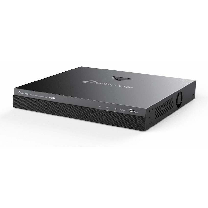 TP-Link Vigi NVR2016H-16P 16-Channel PoE+ Network Video Recorder