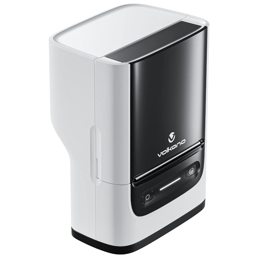 Volkano LabelPro Duo Series Thermal Dual Size Label Printer - Black and White - Image 4