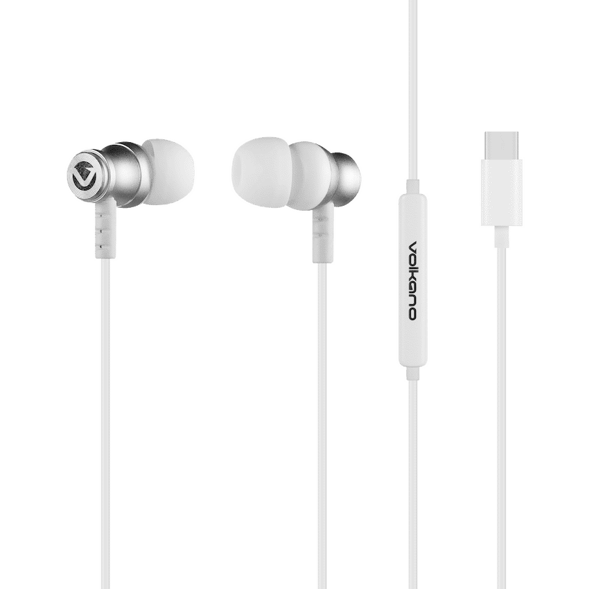 Volkano Prism 2.0 Series Type-C Earphone - White - Image 2