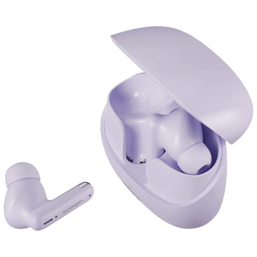 Volkano Jupiter Series TWS Earphones - Pastel Purple - Image 4