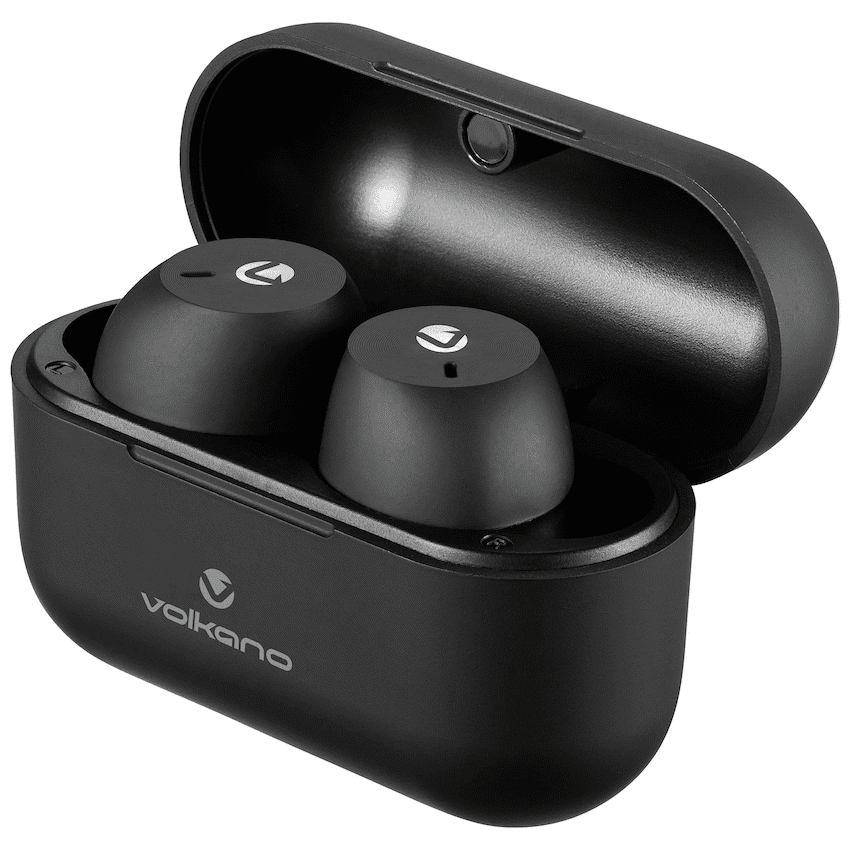 Volkano Aero Series True Wireless Earphones - Black