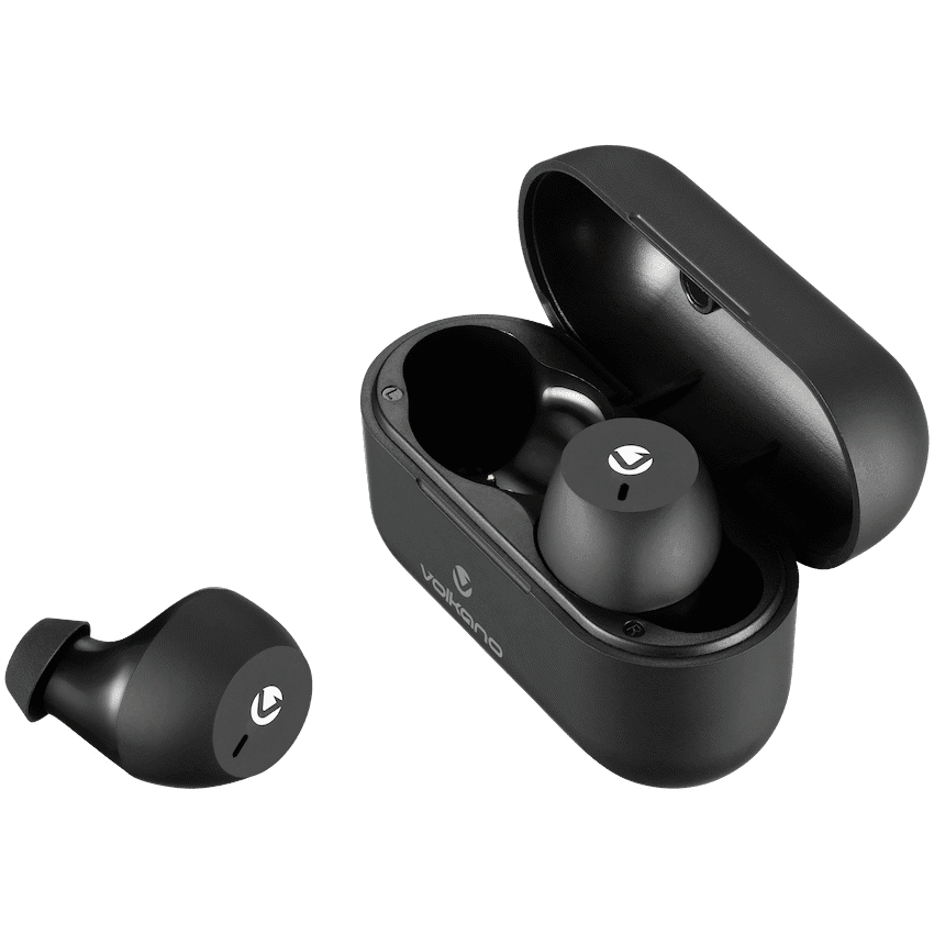 Volkano Aero Series True Wireless Earphones - Black - Image 3