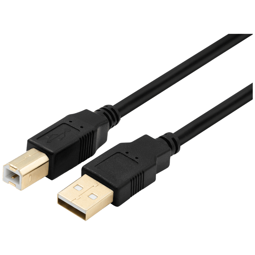 Volkano Print Series USB Printer Cable 1.8m - Black - Image 2