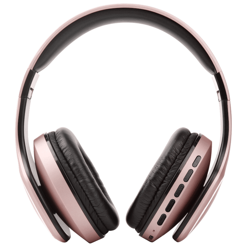 Volkano Phonic Series Bluetooth Full-Size Headphones - Rose Gold - Image 4