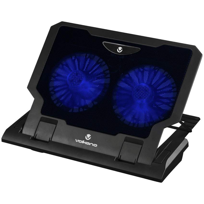 Volkano Glacier Series Upright Notebook Cooling Stand with Dual Fans