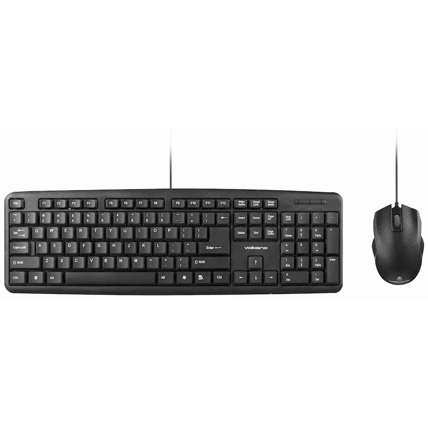 Volkano Krypton Wired Keyboard and Mouse Combo