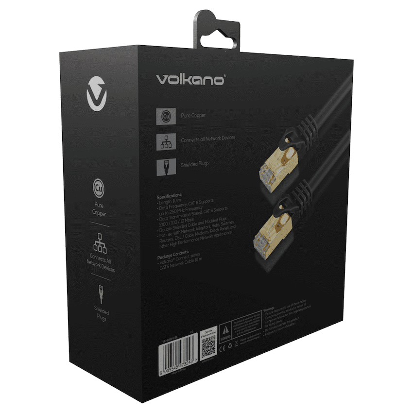 Volkano Connect Series CAT6 Network Cable 10m - Image 3